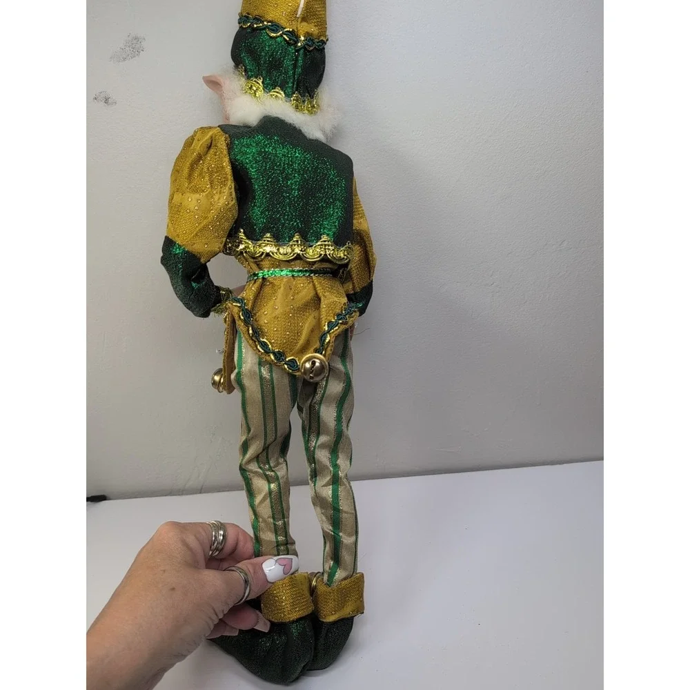 Elf PIXIE DOLL FARIES Christmas Poseable Elf Wire‎ Frame 22
